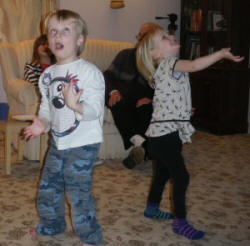 dancing kids
