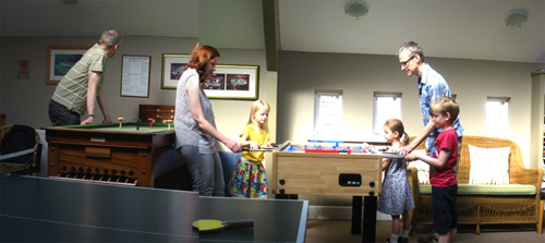 family at play