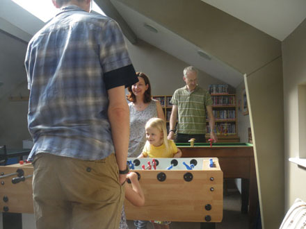 Family at play