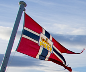 post flag