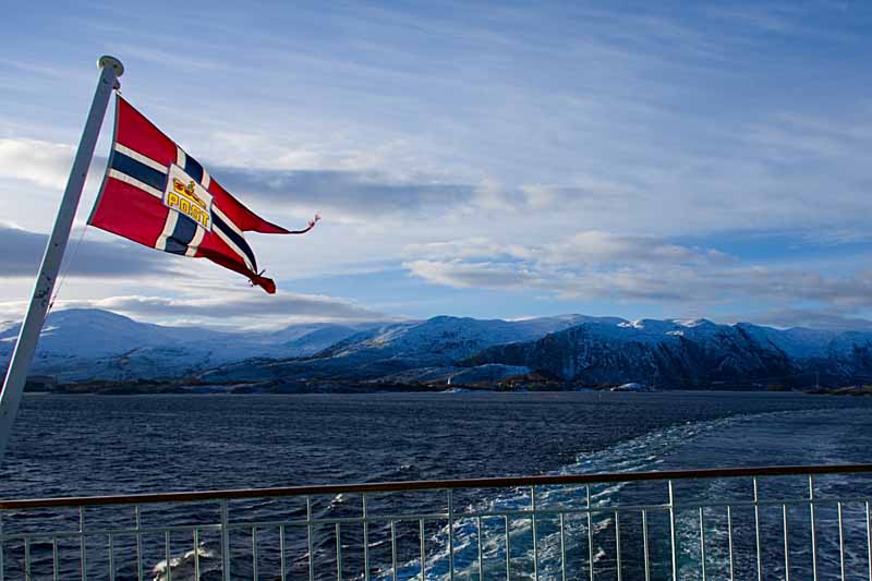 ship sails for Alesund