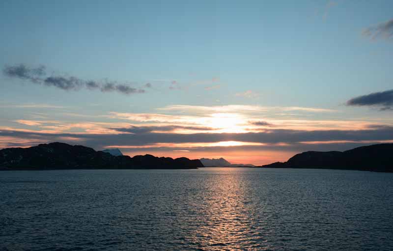 sunset from Bodo