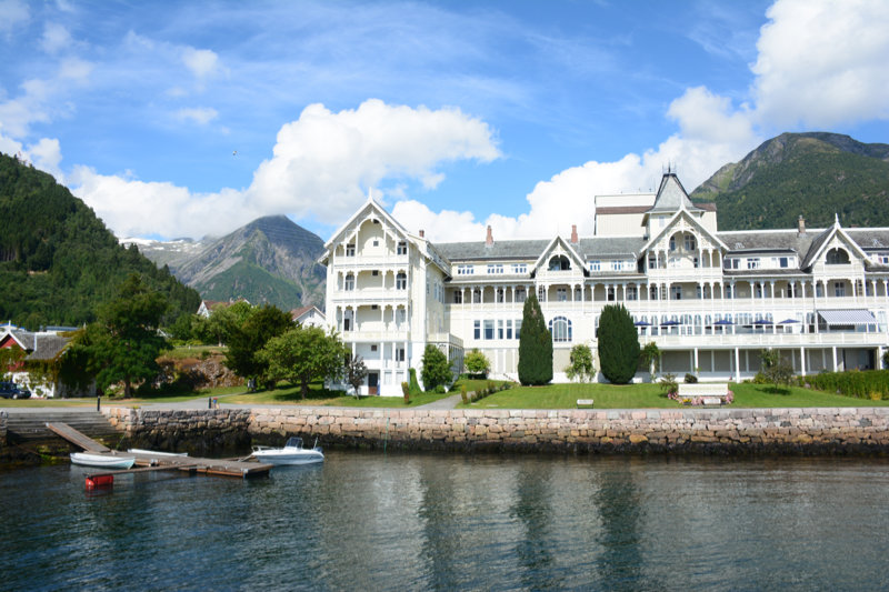 Hotel and environs