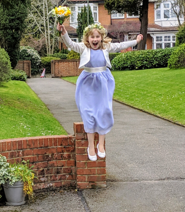 Lola jumping